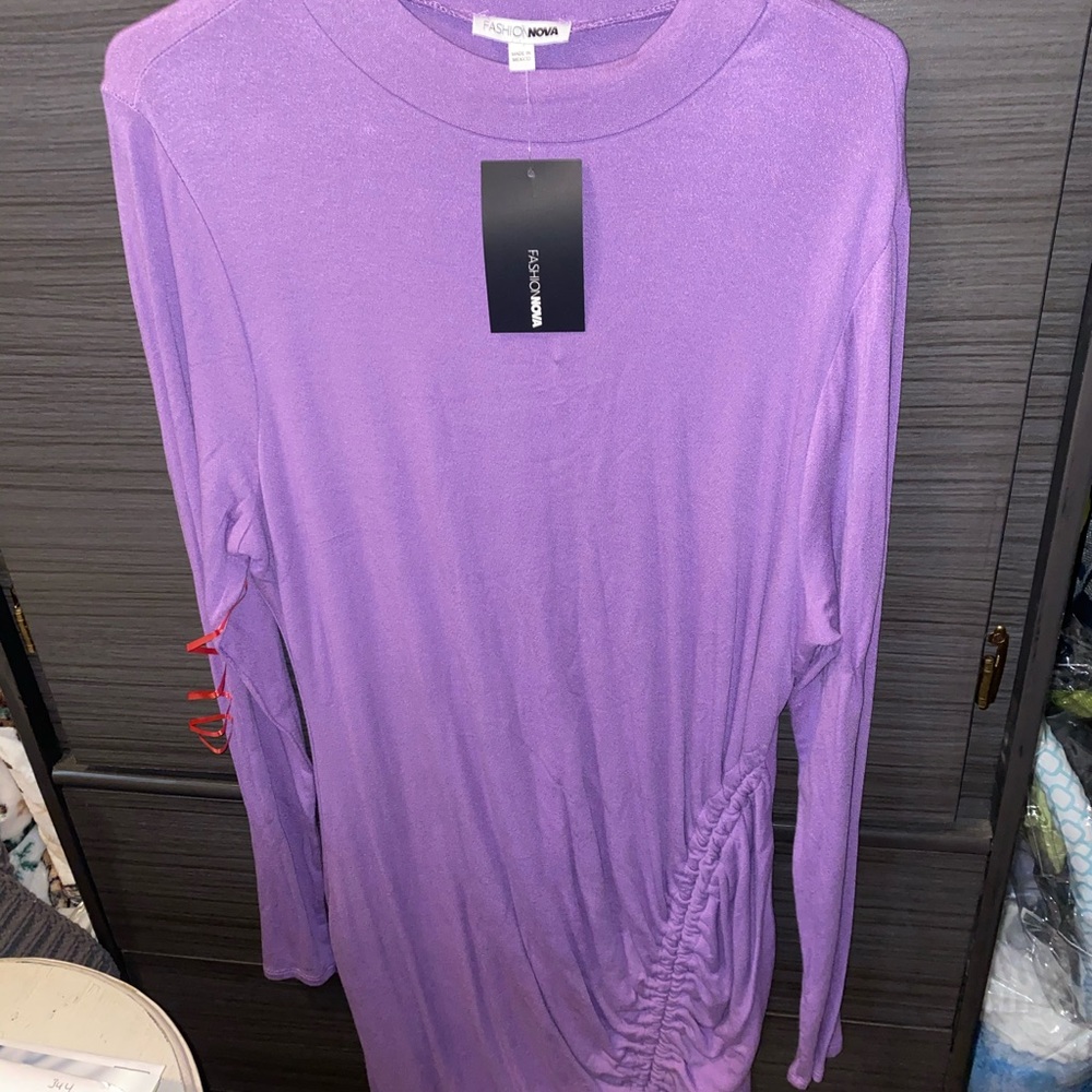 Purple dress